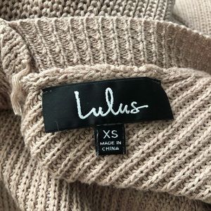 Lulu’s sweater
